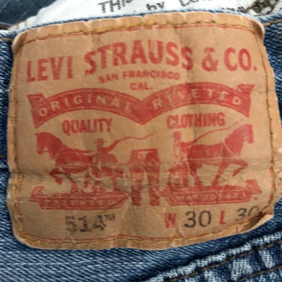 Levis 514 Jeans 30/30 - Picture 3 of 4